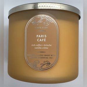 Bath & Body Works Paris Cafe 3-Wick Candle 14.5oz NWT
